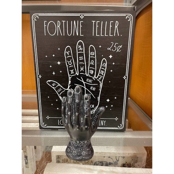 🆕Hamsa palmistry & divination hand Decorative Palmistry Hand as decoration home - Picture 4 of 5